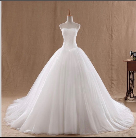 Lace Ball Gown Debutante Cotillion Dress