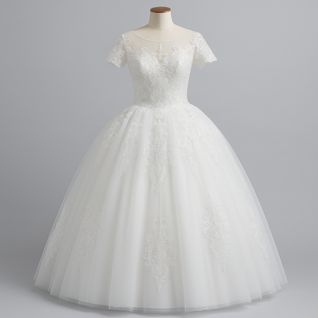 Lace Debutante Ball Gown Dress DB3001